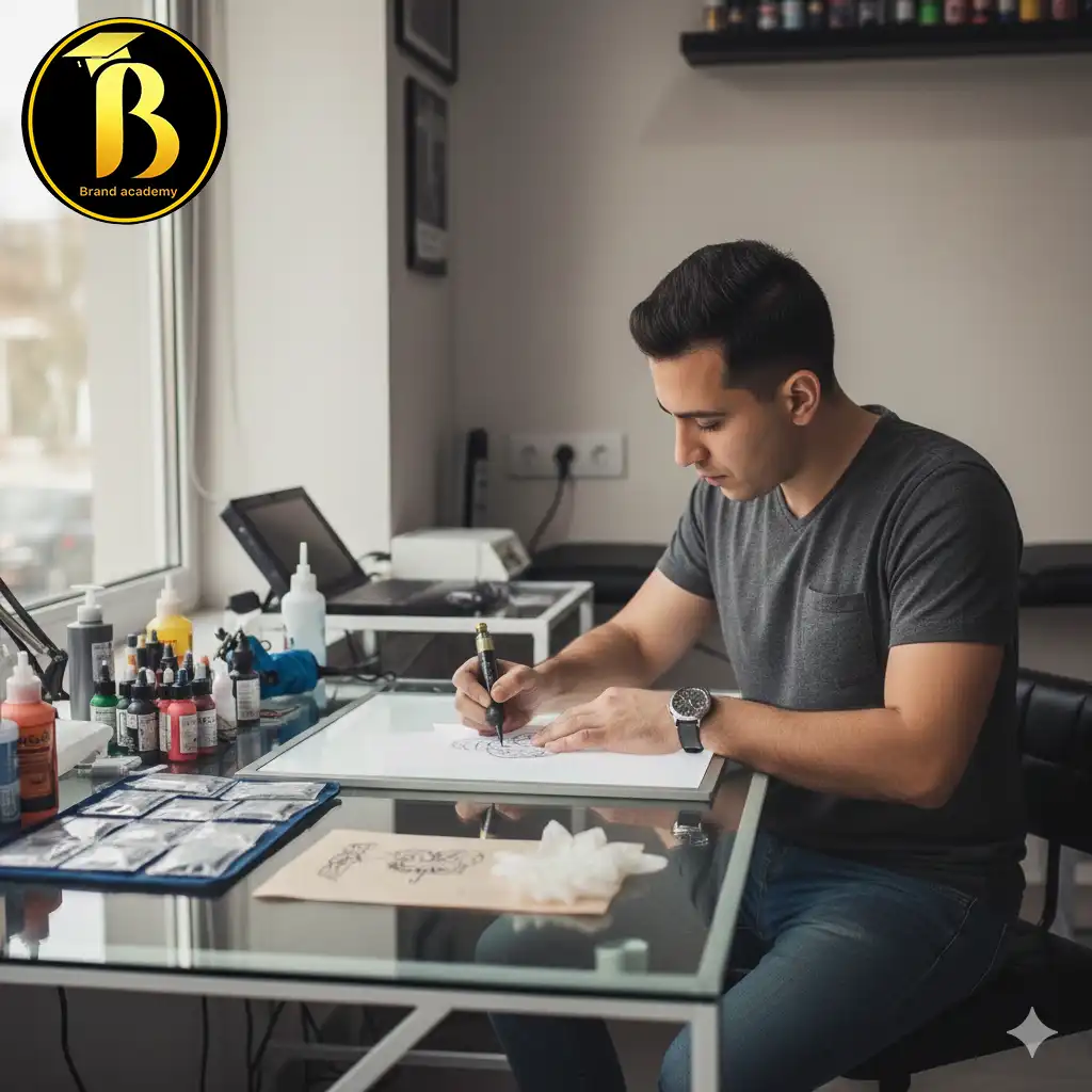آموزش اصولی تاتو بدن برای مبتدیان: از طراحی تا اجرای نهایی